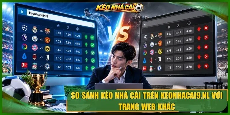 So sánh kèo nhà cái trên imbalanced.io với trang web khác