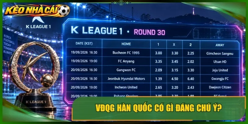Vđqg hàn quốc có gì đáng chú ý?